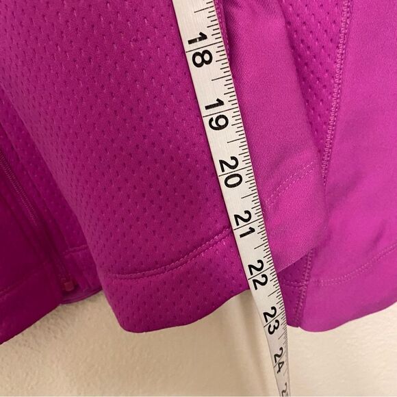 Nike Golf hot neon Pink Polka Dot Tour Performance Therma-Fit Jacket Full Zip M - Picture 10 of 13